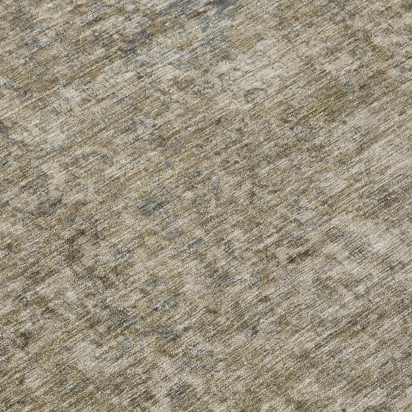 HomeRoots 5' Stylish Abstract Area Rug - Durable, Washable Design for Indoor & Outdoor Spaces, Stain Resistant 8' Round 616018