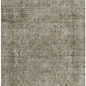 HomeRoots 5' Stylish Abstract Area Rug - Durable, Washable Design for Indoor & Outdoor Spaces, Stain Resistant 10' X 14' 616021