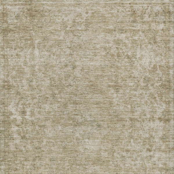 HomeRoots 5' Indoor Outdoor Area Rug - Durable Tan and Beige Abstract Design for Versatile Living Spaces 10' X 14' 616039