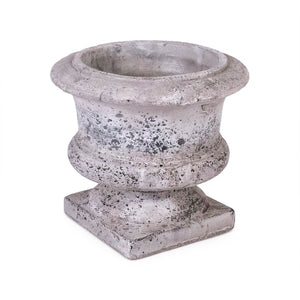 Distressed Grey Vase (6160L A344) Zentique