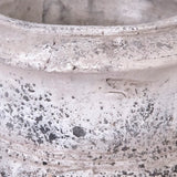 Distressed Grey Vase (6160L A344) Zentique