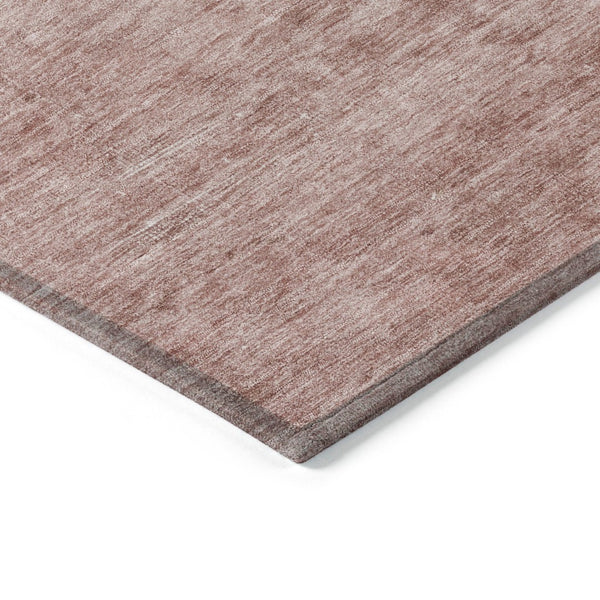 HomeRoots 5' Blush and Mauve Medallion Area Rug - Stylish, Washable Indoor/Outdoor Rug for Versatile Spaces 5' X 8' 616101