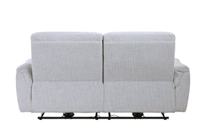 English Elm Eastre Gray Chenille Power Motion Sofa with USB & Type-C Ports, Pocket Coil Seats, Solid Wood Frame B2726P375946