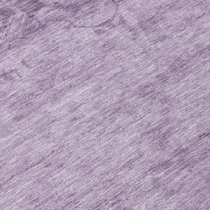 HomeRoots 5' Vibrant Plum and Purple Medallion Indoor Outdoor Area Rug – Durable, Washable, Stylish Design 8' Round 616126