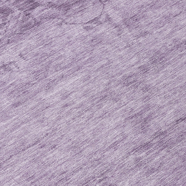 HomeRoots 5' Vibrant Plum and Purple Medallion Indoor Outdoor Area Rug – Durable, Washable, Stylish Design 8' Round 616126