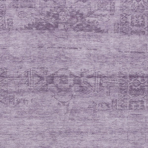 HomeRoots 5' Vibrant Plum and Purple Medallion Indoor Outdoor Area Rug – Durable, Washable, Stylish Design 10' X 14' 616129