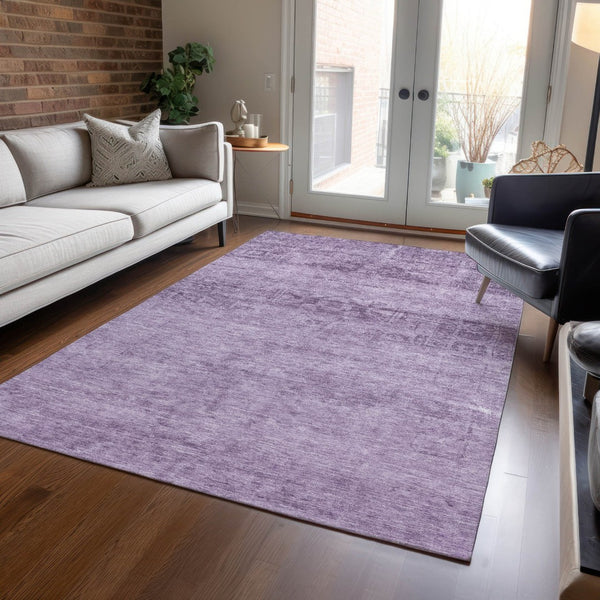 HomeRoots 5' Vibrant Plum and Purple Medallion Indoor Outdoor Area Rug – Durable, Washable, Stylish Design 10' X 14' 616129
