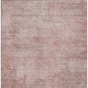 HomeRoots 5' Abstract Blush and Pink Washable Area Rug – Stylish, Durable, Indoor/Outdoor Solution for Any Space 8' X 10' 616223