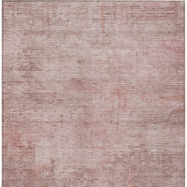 HomeRoots 5' Abstract Blush and Pink Washable Area Rug – Stylish, Durable, Indoor/Outdoor Solution for Any Space 8' X 10' 616223