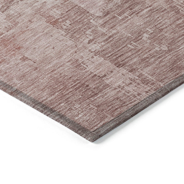 HomeRoots 5' Abstract Blush and Pink Washable Area Rug – Stylish, Durable, Indoor/Outdoor Solution for Any Space 10' X 14' 616225