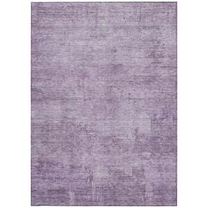 HomeRoots 5' Modern Lavender and Plum Abstract Rug - Durable, Washable Indoor/Outdoor Comfort for Any Space 9' X 12' 616242