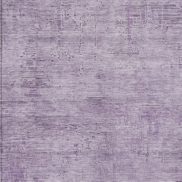 HomeRoots 5' Modern Lavender and Plum Abstract Rug - Durable, Washable Indoor/Outdoor Comfort for Any Space 10' X 14' 616243