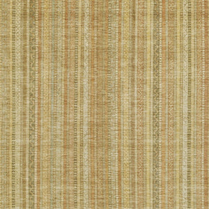 HomeRoots 5' Striped Indoor Outdoor Area Rug in Wheat Gold and Beige - Durable, Washable, Elegant Style 5' X 8' 616413