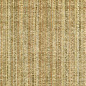 HomeRoots 5' Striped Indoor Outdoor Area Rug in Wheat Gold and Beige - Durable, Washable, Elegant Style 8' X 10' 616415