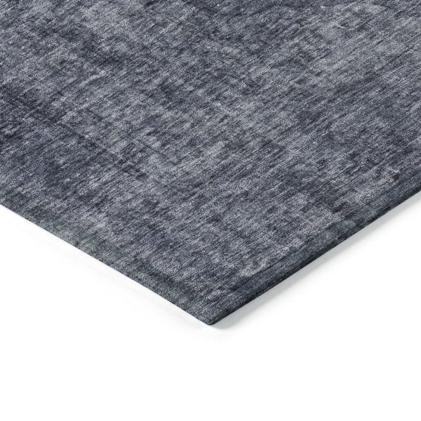 HomeRoots 5' Blue and Gray Medallion Area Rug - Durable, Stylish, and Washable for Indoor and Outdoor Use 10' X 14' 616429