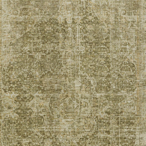 HomeRoots 5' Brown and Beige Abstract Area Rug - Stylish, Durable, Washable for Indoor/Outdoor Spaces 9' X 12' 616602
