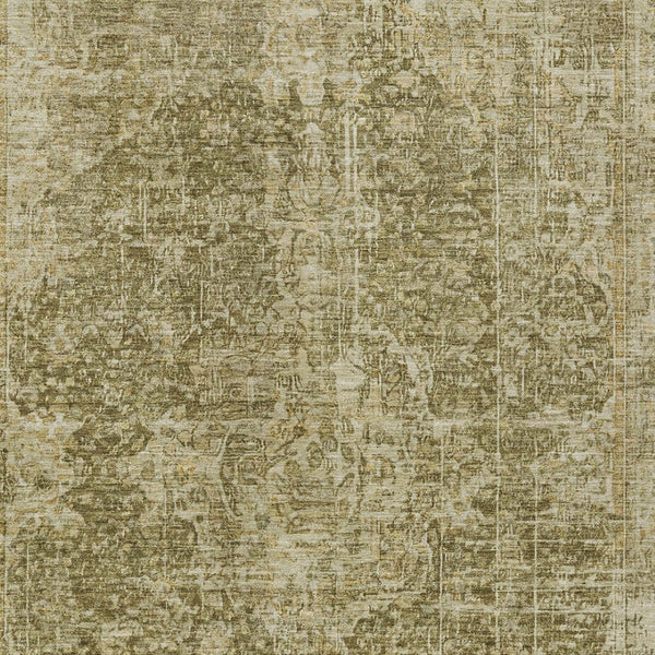 HomeRoots 5' Brown and Beige Abstract Area Rug - Stylish, Durable, Washable for Indoor/Outdoor Spaces 9' X 12' 616602