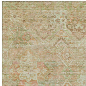HomeRoots 5' Durable Floral Medallion Area Rug – Washable Indoor/Outdoor Design for Stylish Spaces & Easy Care 8' X 10' 616631