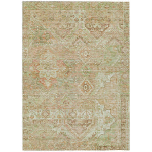 HomeRoots 5' Durable Floral Medallion Area Rug – Washable Indoor/Outdoor Design for Stylish Spaces & Easy Care 10' X 14' 616633