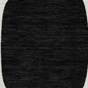 HomeRoots 8' X 10' Modern Ivory, Black & Beige Geometric Washable Area Rug for Indoor & Outdoor Spaces 616817