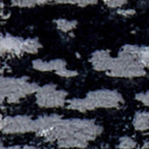 Homeroots 5' X 8' Abstract Distressed Area Rug - Stylish Bohemian Design, Stain-resistant, Perfect For Homes Gray,Black Polyester Blend 616897