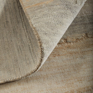 Homeroots 10' X 14' Abstract Area Rug - Luxurious Wool Blend, Stain Resistant, Perfect For Kids & Pets Tan,Brown,Gray Wool Blend 616931