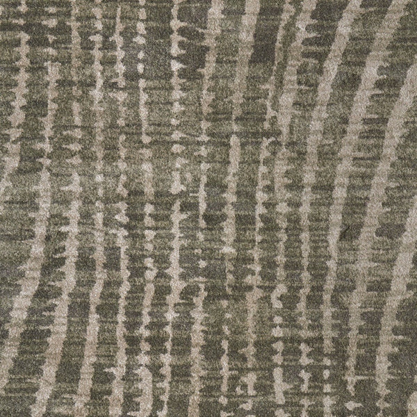 Homeroots 10' Stylish Abstract Area Rug - Durable, Stain Resistant & Perfect For Homes With Kids And Pets! Green,Tan Polypropylene Blend 616946
