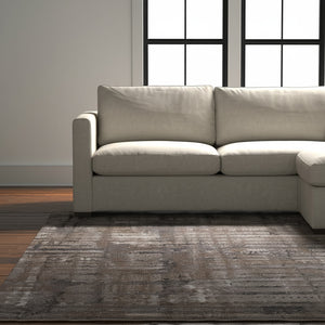 Homeroots 10' Stylish Abstract Distressed Area Rug - Durable, Stain Resistant, Perfect For Homes With Kids & Pets Brown,Tan,Ivory Polypropylene Blend 616959