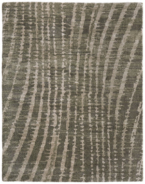 Homeroots 10' Stylish Abstract Area Rug - Durable, Stain Resistant & Perfect For Homes With Kids And Pets! Green,Tan Polypropylene Blend 616966