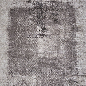 Homeroots 10' Distressed Abstract Area Rug - Durable, Stain-resistant Design For Stylish Home Décor And Comfort Gray,Black,Taupe Polypropylene Blend 616985