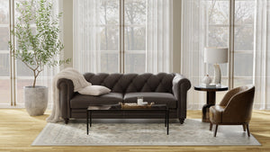 Homeroots 12' X 15' Hand Knotted Floral Area Rug In Ivory Gray And Brown - Stain Resistant, Stylish Fringe Ivory,Gray,Brown Wool Blend 616986