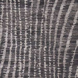 Homeroots 10' Stylish Abstract Area Rug - Durable, Stain Resistant & Perfect For Homes With Kids And Pets! Black,Gray,Ivory Polypropylene Blend 616987