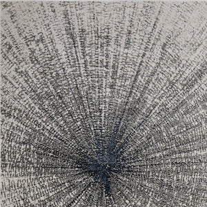 Homeroots 12' X 15' Stylish Ivory Gray And Blue Abstract Area Rug - Durable, Stain Resistant, Perfect For Families! Ivory,Gray,Blue Polypropylene Blend 616989