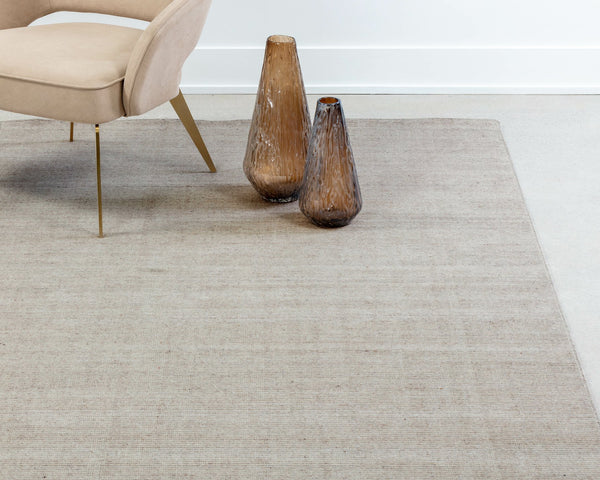 Sunpan Whistler Hand-Loomed Wool-Blend Rug - Artisan Crafted for a Cozy, Unique Touch in Any Room Oatmeal