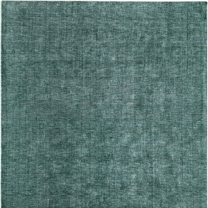 Homeroots 10' Hand Woven Round Rug – Unique Artisan Crafted Stain Resistant Wool Blend For Stylish Spaces Green,White Wool Blend 617029
