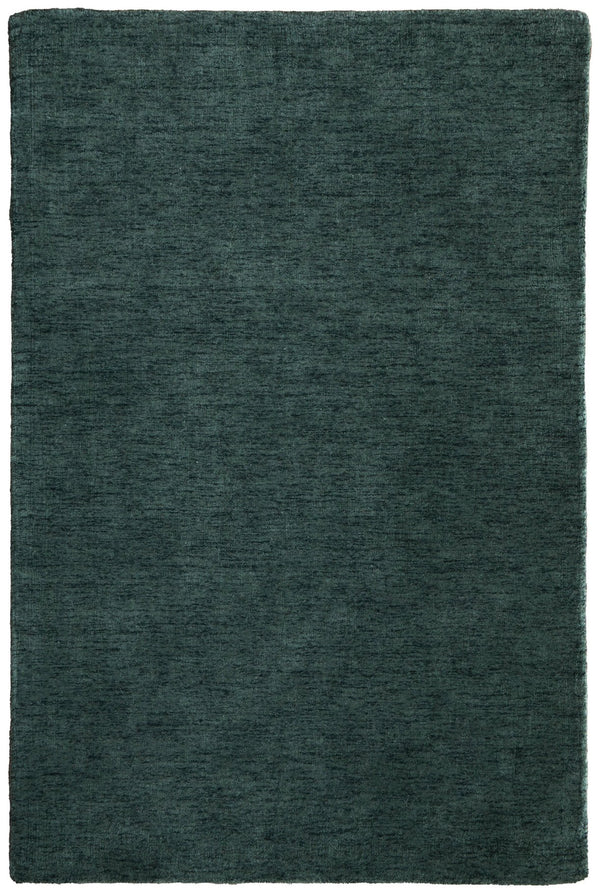 Homeroots 10' Hand Woven Round Rug – Unique Artisan Crafted Stain Resistant Wool Blend For Stylish Spaces Green Wool Blend 617031