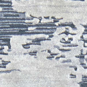 Homeroots 10' Hand Tufted Abstract Area Rug - Unique Artisan Crafted Design For Style And Comfort In Any Room Blue,Ivory Wool Blend 617034