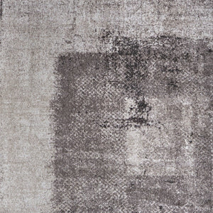 Homeroots 10' Distressed Abstract Area Rug - Durable, Stain-resistant Design For Stylish Home Décor And Comfort Gray,Black,Taupe Polypropylene Blend 617081