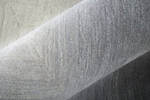 Homeroots 2' X 3' Abstract Hand-tufted Area Rug – Unique Artistry, Stain Resistant, Perfect For Any Space Black,White,Gray Wool Blend 617084