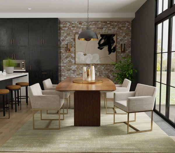 Homeroots 5' Artistic Area Rug – Durable, Stain Resistant, Perfect For Kids & Pets – Ideal For Any Decor Style Green,Tan Polypropylene Blend 617092