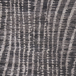 Homeroots 10' Stylish Abstract Area Rug - Durable, Stain Resistant & Perfect For Homes With Kids And Pets! Black,Gray,Ivory Polypropylene Blend 617100
