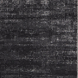 Homeroots 5' Artistic Area Rug – Durable, Stain Resistant, Perfect For Kids & Pets – Ideal For Any Decor Style Black,Silver,Gray Polypropylene Blend 617110