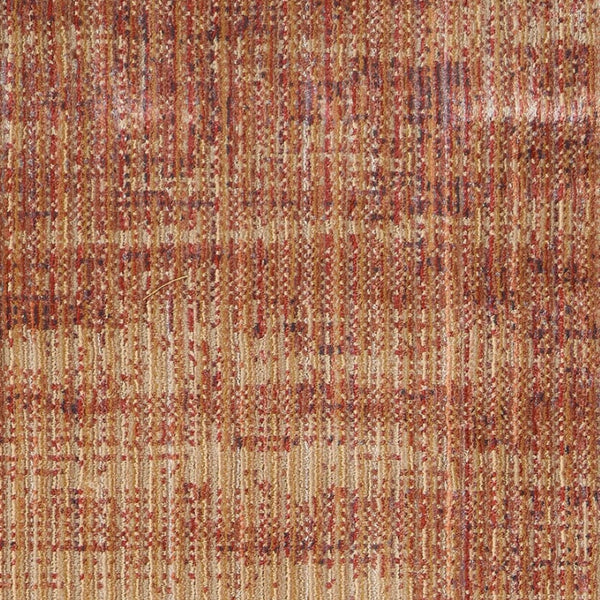 Homeroots 5' Artistic Area Rug – Durable, Stain Resistant, Perfect For Kids & Pets – Ideal For Any Decor Style Brown,Red,Tan Polypropylene Blend 617115