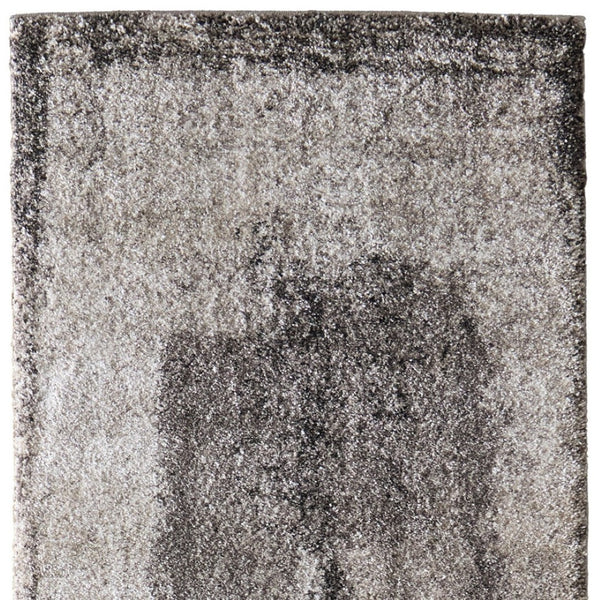 Homeroots 10' Distressed Abstract Area Rug - Durable, Stain-resistant Design For Stylish Home Décor And Comfort Gray,Black,Taupe Polypropylene Blend 617144