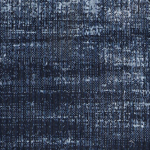 Homeroots 5' Artistic Area Rug – Durable, Stain Resistant, Perfect For Kids & Pets – Ideal For Any Decor Style Blue,Black Polypropylene Blend 617153