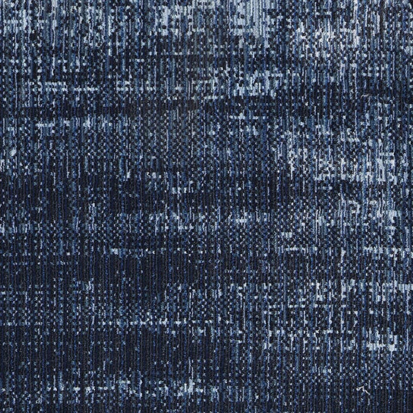 Homeroots 5' Artistic Area Rug – Durable, Stain Resistant, Perfect For Kids & Pets – Ideal For Any Decor Style Blue,Black Polypropylene Blend 617153