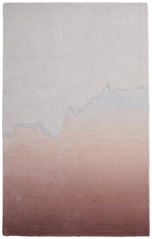 HomeRoots 10' Pink and Ivory Ombre Hand-Tufted Area Rug - Soft, Cozy Texture for Stylish Living Spaces 8' X 10' 617176