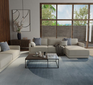 Homeroots 10' X 14' Geometric Hand-tufted Area Rug – Artisan-crafted, Stain Resistant, Perfect For Family Spaces Blue,White Wool Blend 617186