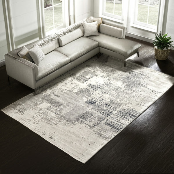 Homeroots 10' Hand Tufted Abstract Area Rug - Unique Artisan Crafted Design For Style And Comfort In Any Room Brown,Tan,Black Wool Blend 617192