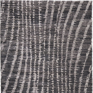 Homeroots 10' Stylish Abstract Area Rug - Durable, Stain Resistant & Perfect For Homes With Kids And Pets! Black,Gray,Ivory Polypropylene Blend 617198